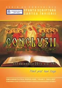 concluzii asupra invierii in vechiul testament 17.12.2015