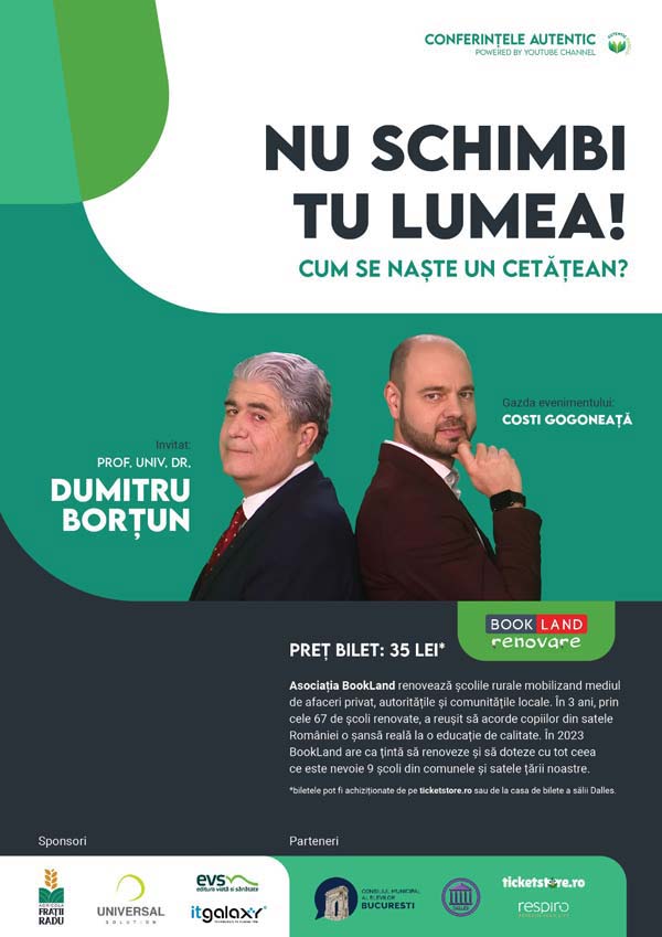 NU SCHIMBI TU LUMEA! Cum se naște un cetățean?