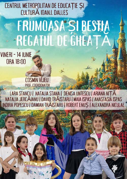 "Frumoasa și bestia. Regatul de gheață." Spectacol de teatru pentru copii.