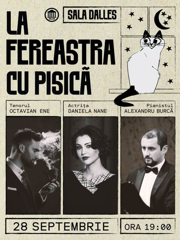 La fereastra cu pisică