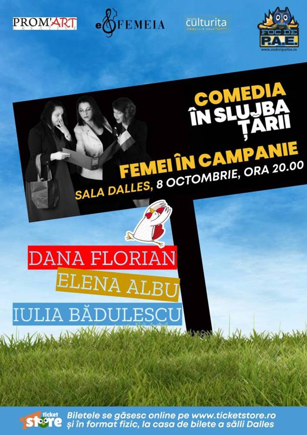 Femei în campanie - Comedia în slujba țării