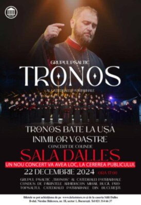 <span class="entry-title-primary">Concert de Colinde – TRONOS bate la ușa inimilor voastre</span> <span class="entry-subtitle">22.12.2024, ora 17.00</span>