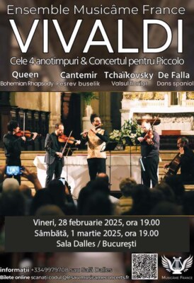 <span class="entry-title-primary">Ensemble Musicâme France – Călătorie muzicală de la Vivaldi la Queen</span> <span class="entry-subtitle">28.02 & 1.03.2025, ora 19.00 </span>