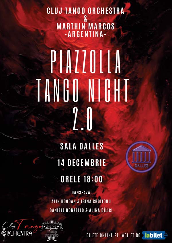 Piazzolla Tango Night 2.0 - Spectacol Extraordinar de Tango Argentinian