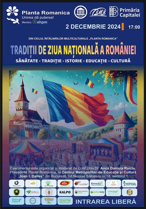 Tradiții de ziua națională a României. Sănătate, tradiție, istorie, educație, cultură.