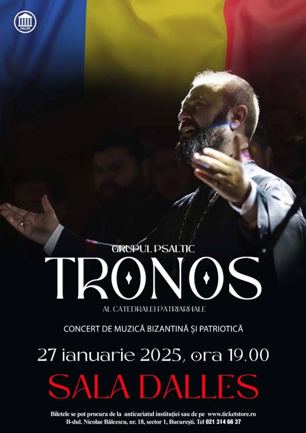 TRONOS - Concert de muzică bizantină și patriotică