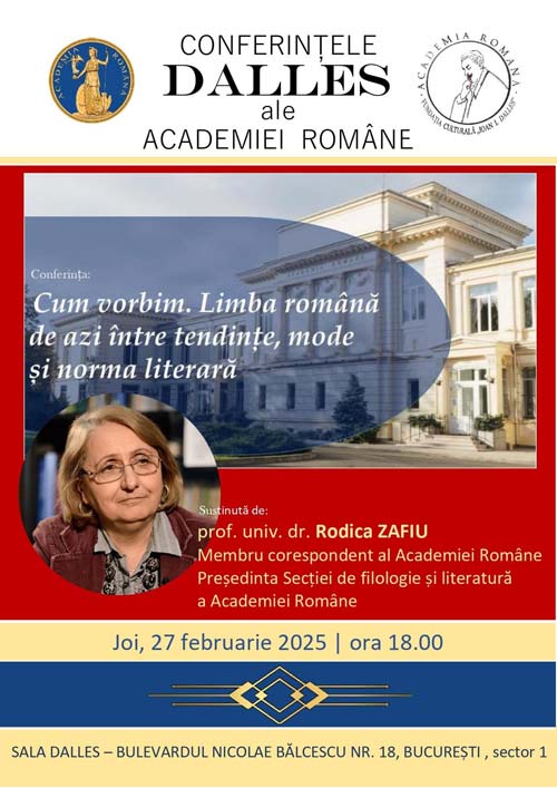 Cum vorbim. Limba română de azi între tendințe, mode și norma literară.